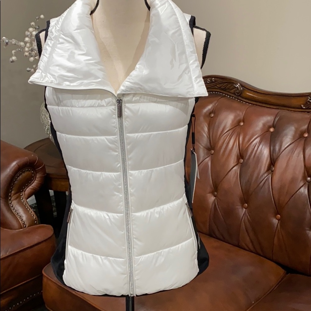 Calvin Klein Performance MixedMedia Quilted Jacket